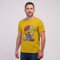 Camiseta Cadê A Picanha?! - Amarelo — Camiseta Cadê A Picanha?! - Amarelo (com modelo)