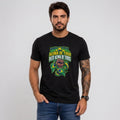 Camiseta Brasil Acima De Tudo, Deus Acima De Todos. - Preto — Camiseta Brasil Acima De Tudo, Deus Acima De Todos. - Preto (com modelo)