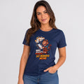Babylook Não Discuto, Só Mando Meme - Azul — Babylook Não Discuto, Só Mando Meme - Azul (com modelo)