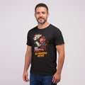 Camiseta Não Discuto, Só Mando Meme - Preto — Camiseta Não Discuto, Só Mando Meme - Preto (com modelo)